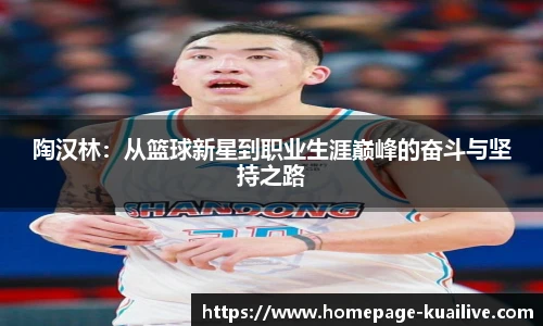 陶汉林：从篮球新星到职业生涯巅峰的奋斗与坚持之路